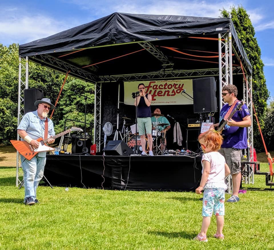 Bellevue Park Wrexham LL13 7LY, Outdoor Stage Hire, Little Stage, Mini Festival