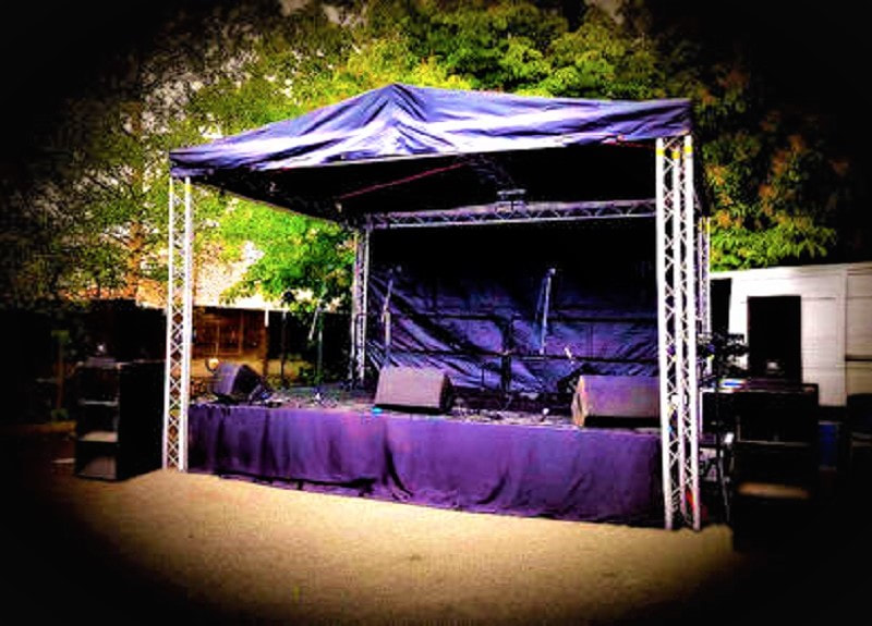 Portable Staging Tarvin Stage Hire Outdoor Cheshire
