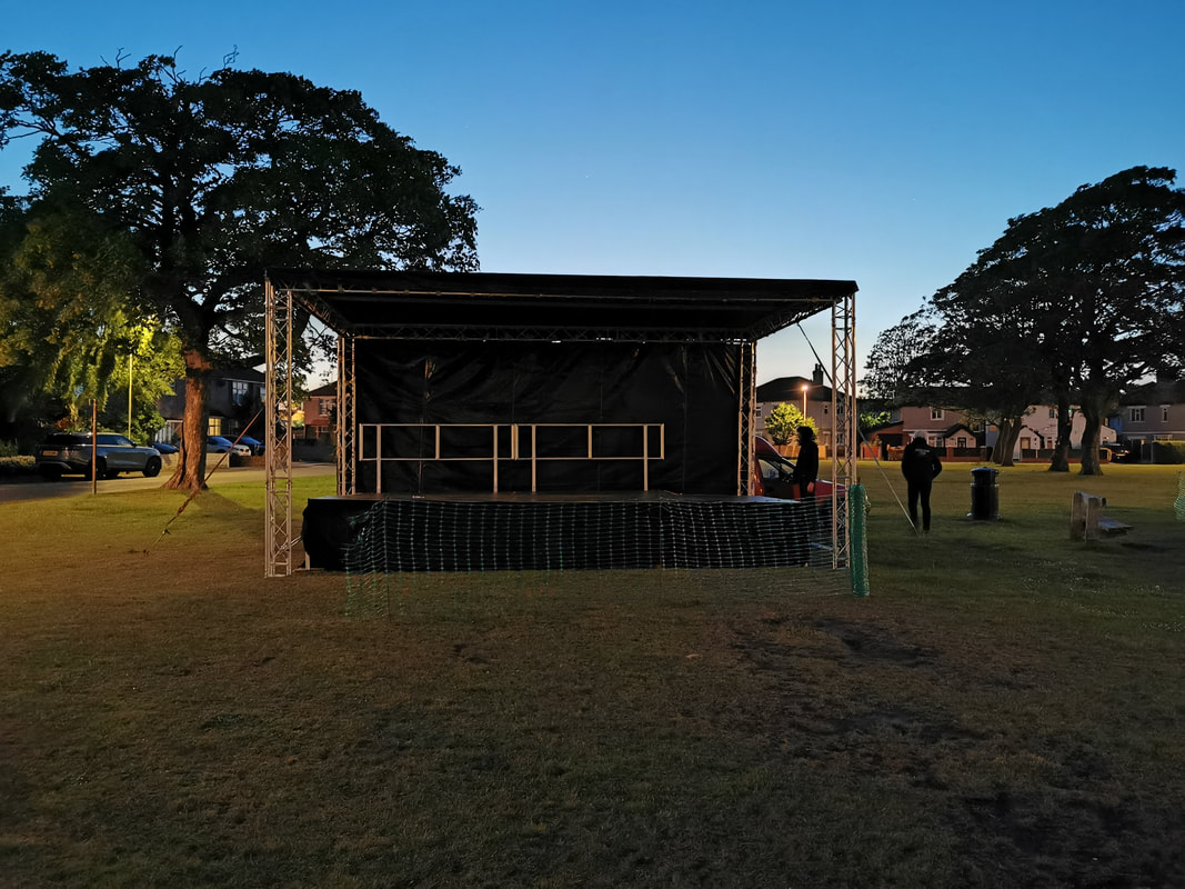 Stage hire southport Liverpool Outdoor 