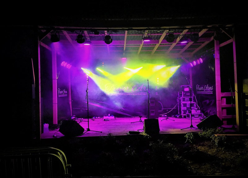 Stage Lighting, Wrexham, Wrescam
